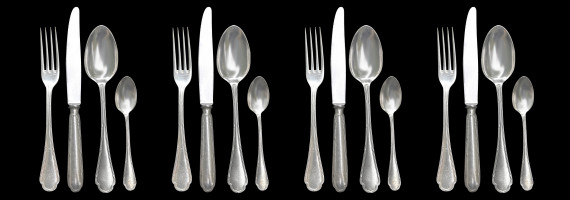 Couverts de Banquet Vintage Ercuis